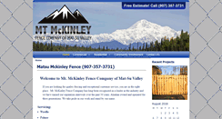 Desktop Screenshot of matsumckinleyfence.com